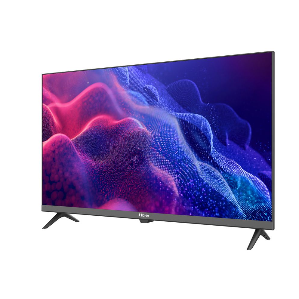شاشة تلفزيون هاير LED مقاس 32 بوصة بدقة HD مع ريسيفر داخلي - H32K70E
