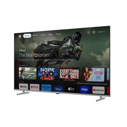 شاشة تلفزيون QLED سمارت هاير 65 بوصة بدقة 4K UHD مع ريسيفر داخلي - H65S80EU