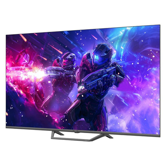 تلفزيون هاير 65 بوصة سمارت QLED، بدقة 4K UHD بريسيفر داخلي - H65S80F