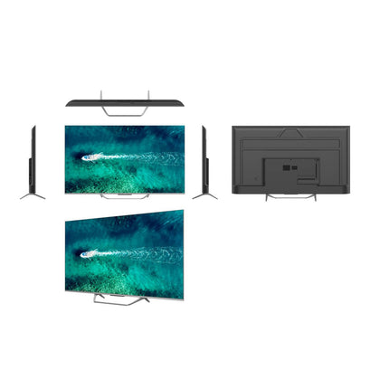 شاشة تلفزيون QLED سمارت هاير 55 بوصة بدقة 4K UHD مع ريسيفر داخلي - H55S90EU