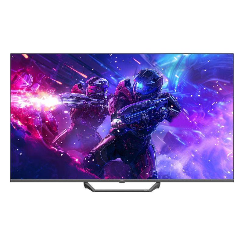 تلفزيون هاير 50 بوصة سمارت QLED، بدقة 4K UHD بريسيفر داخلي - H50S80F
