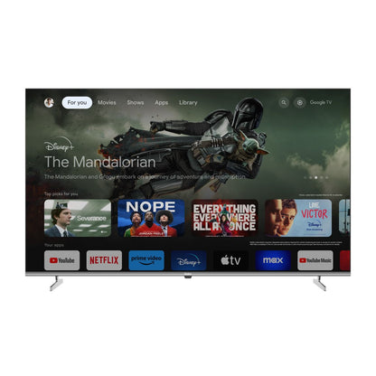 شاشة تلفزيون QLED سمارت هاير 50 بوصة بدقة 4K UHD مع ريسيفر داخلي - H50S80EU