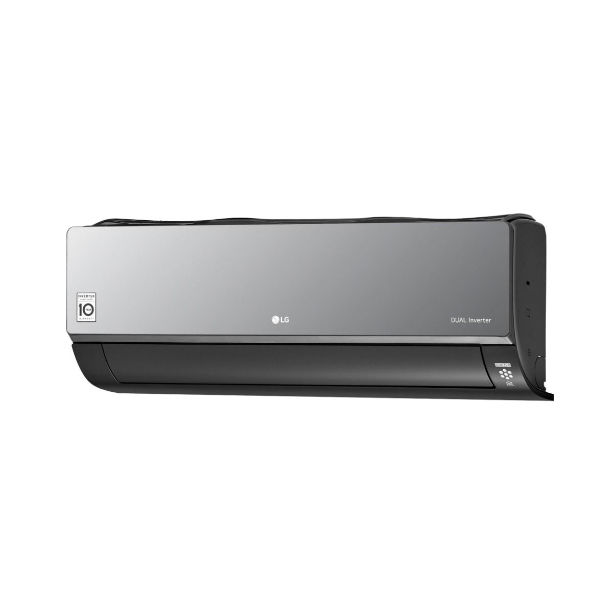تكييف سبليت ال جي، 1.5 حصان، بارد وساخن، اسود - S4-W12JARMA